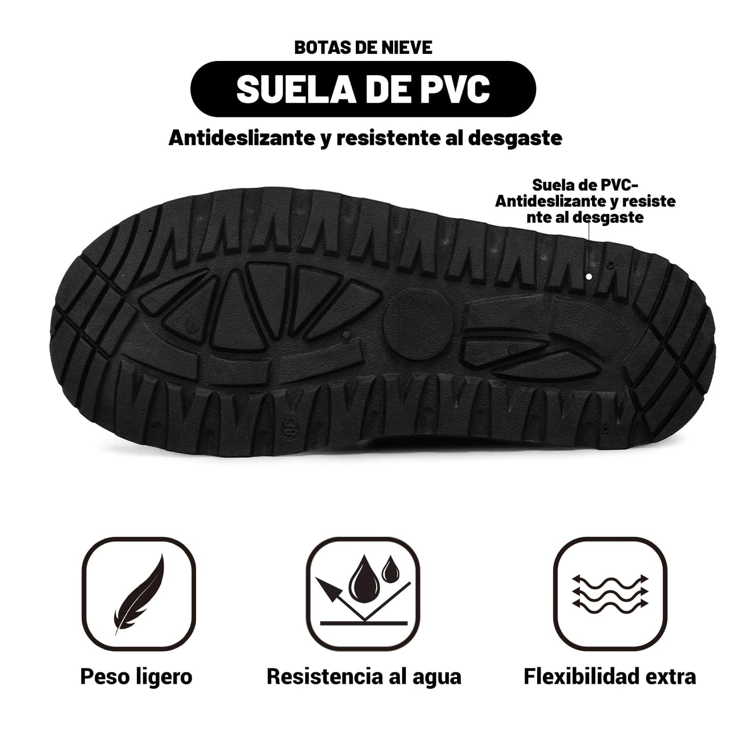 Botas de Nieve Mujer Weide MXSL55