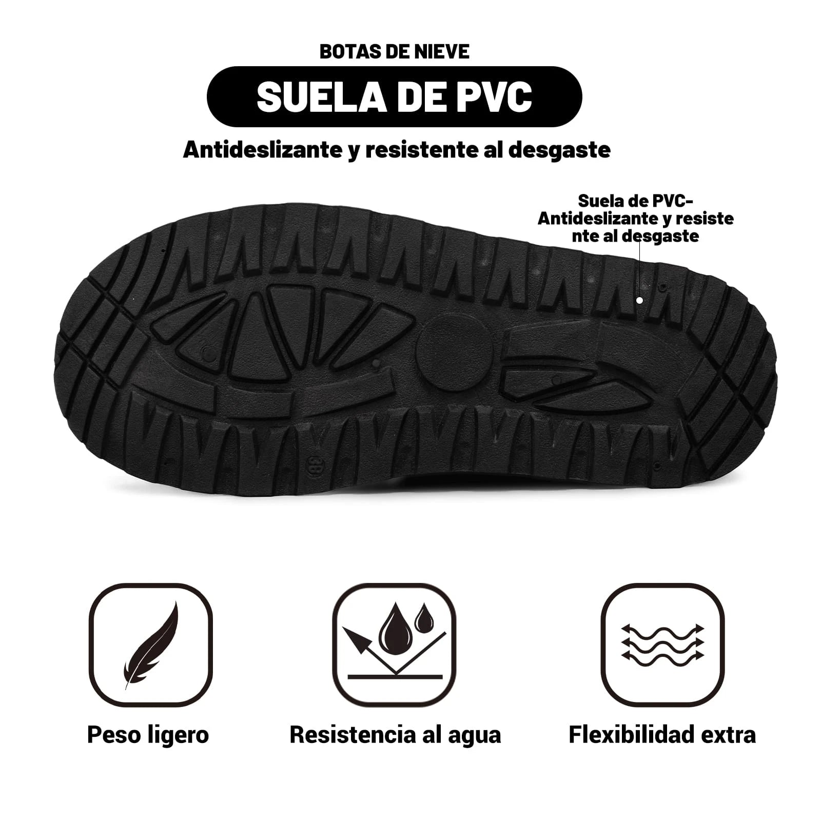 Botas de Nieve Mujer Weide MXSL55