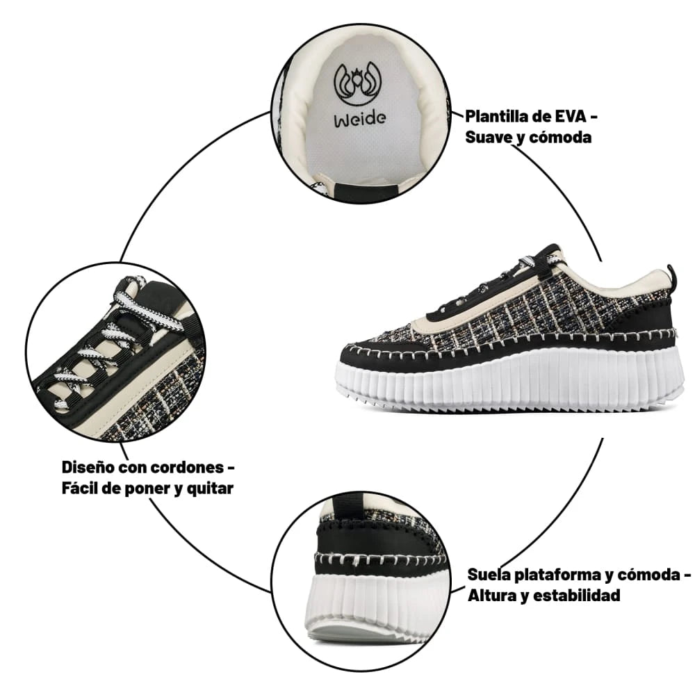 Tenis Mujer Weide MXSL58