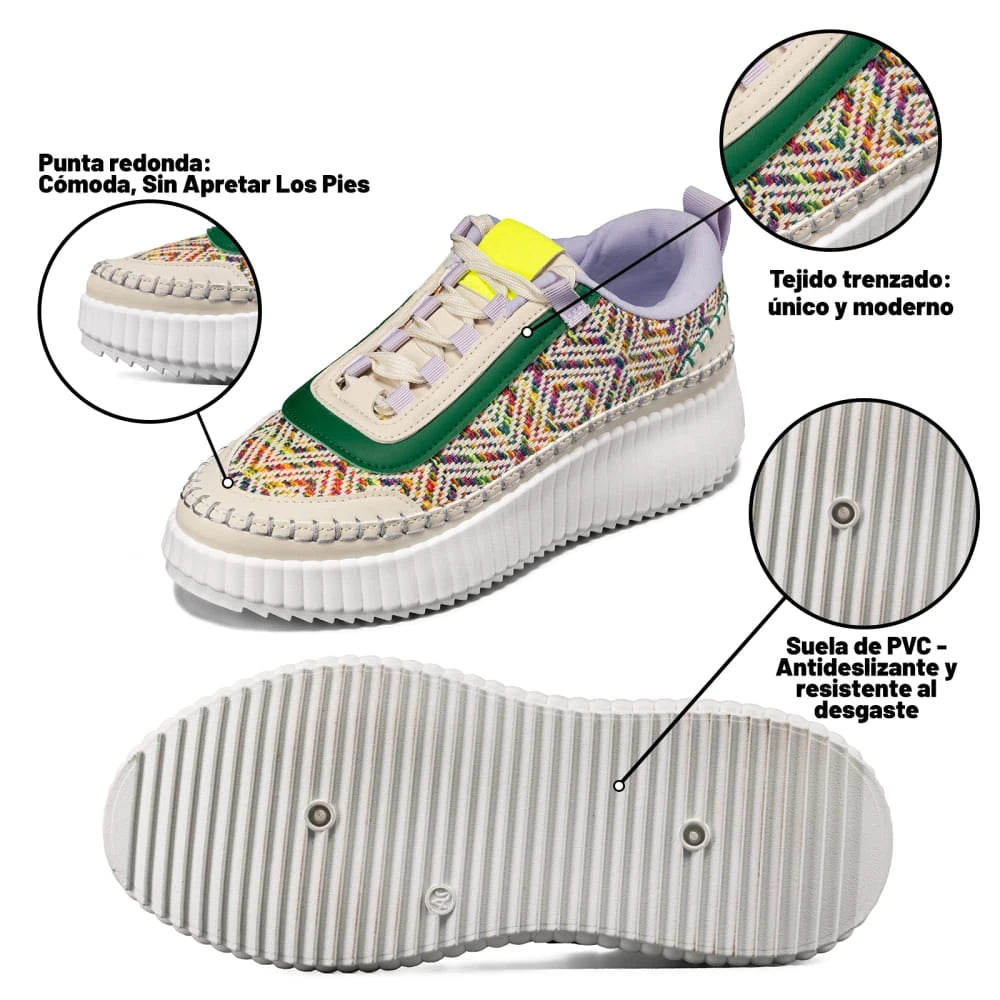 Tenis Mujer Weide MXSL58