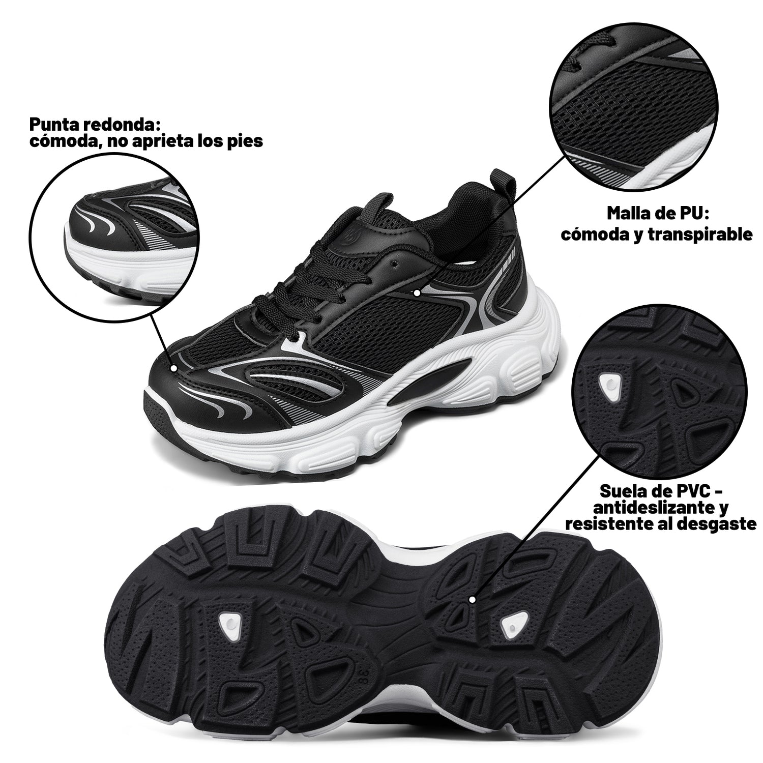 Tenis Mujer Weide MXSL72