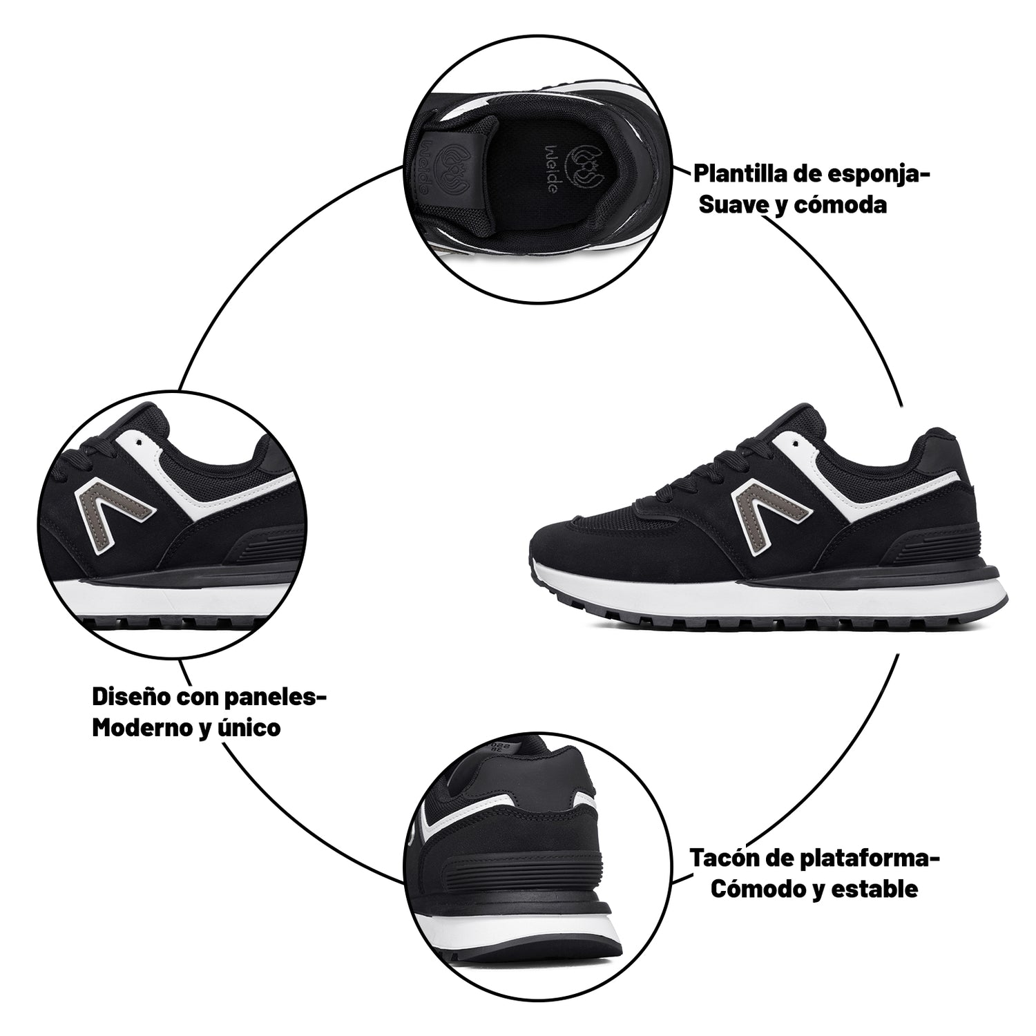 MXSS01 Negro detalles del producto