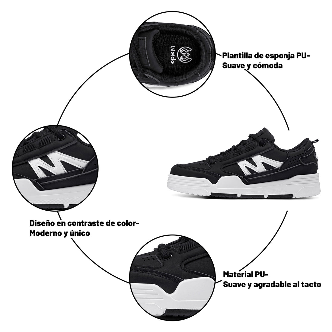 MXSS18 Negro detalles del producto