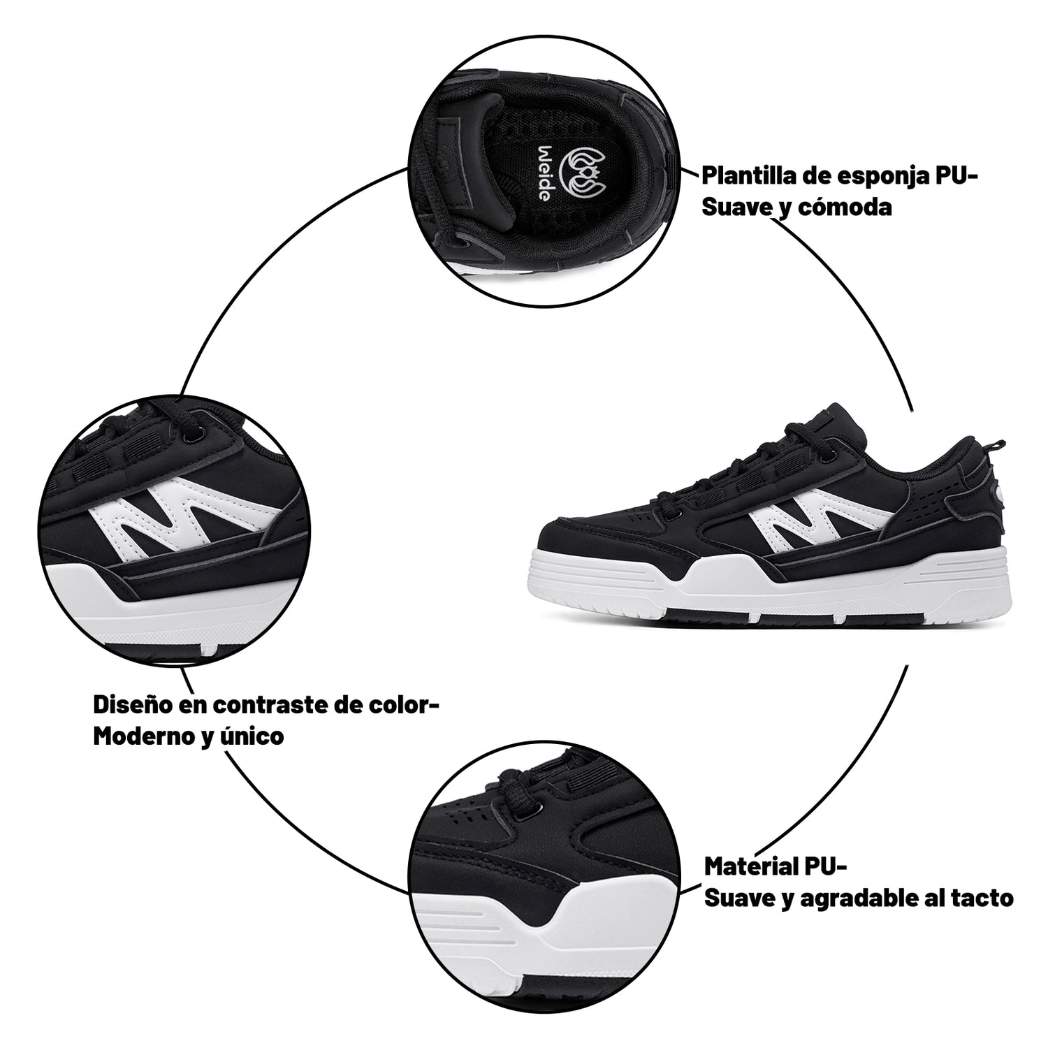 MXSS18 Negro detalles del producto