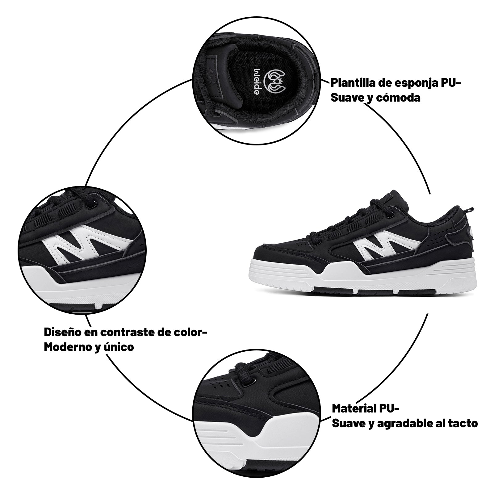 MXSS18 Negro detalles del producto