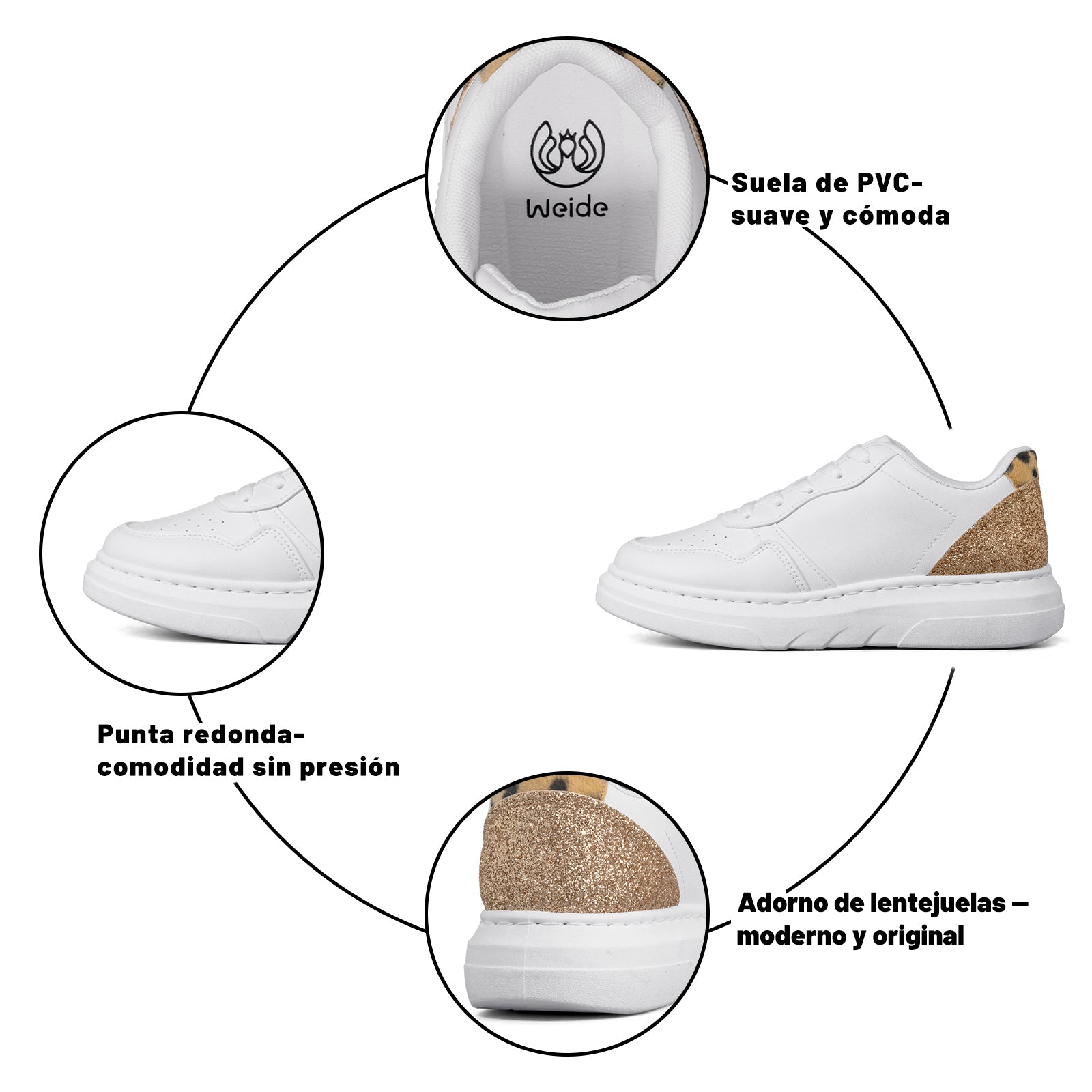 Tenis Mujer Weide MXTFA212