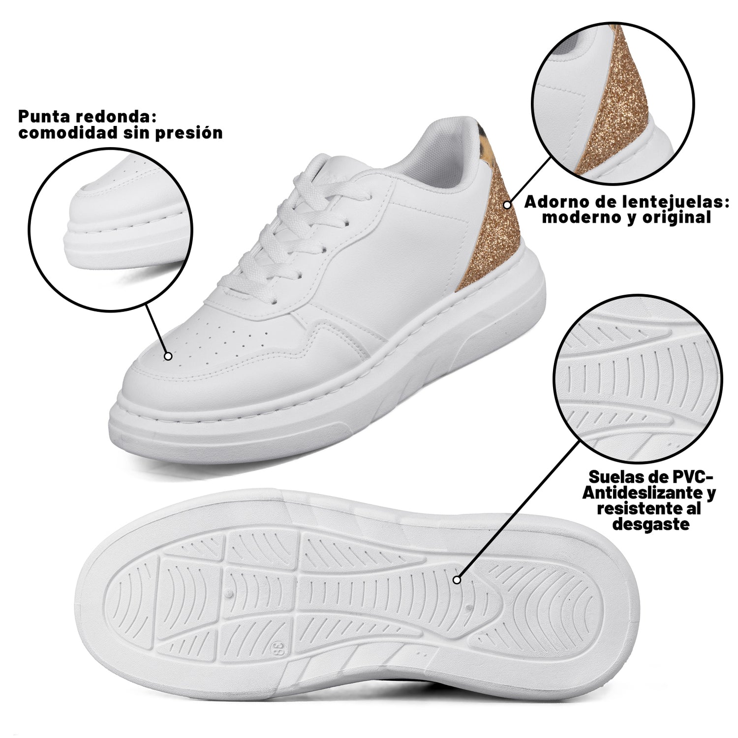 Tenis Mujer Weide MXTFA212