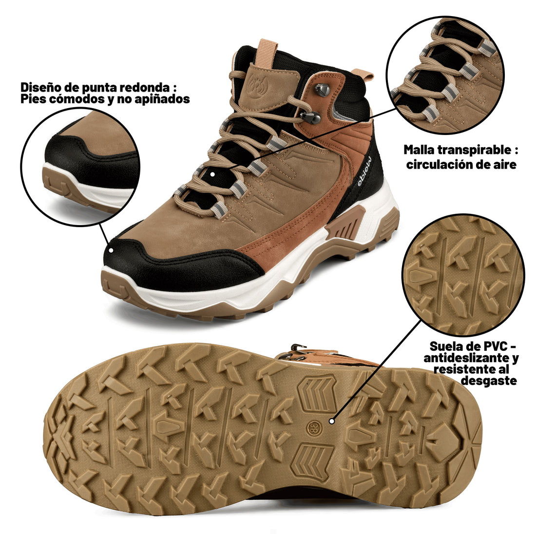Botine plataforma Mujer Weide MXTFA218