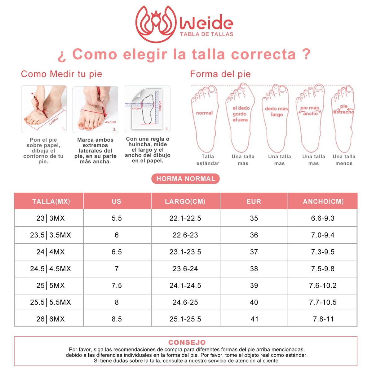 Botine plataforma Mujer Weide MXTFA218
