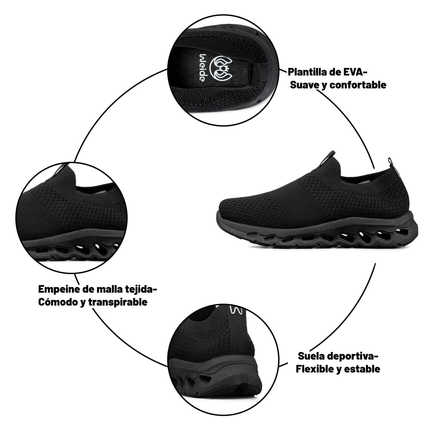 Tenis Mujer Weide MXTFA315