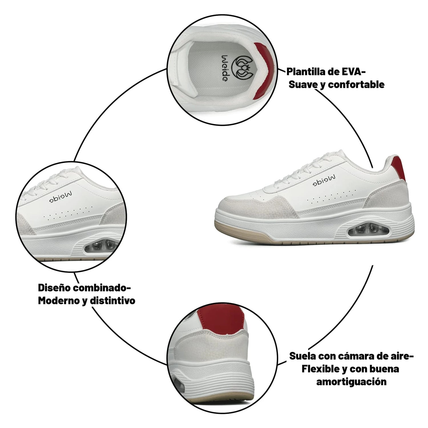 Tenis Mujer Weide MXTFA316