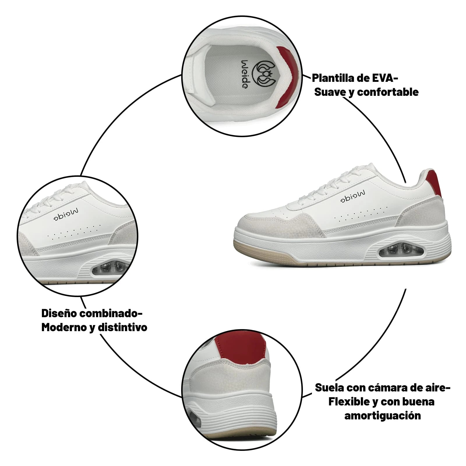 Tenis Mujer Weide MXTFA316