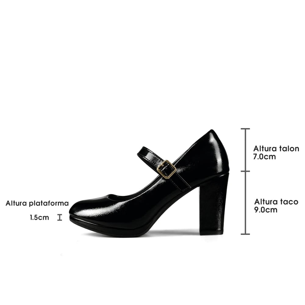 Zapatos Taco Mujer Weide MXTFA318