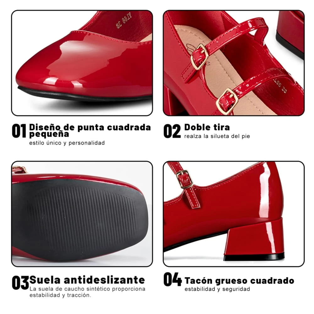 Zapatos Mary Jane Mujer Weide MXYL011