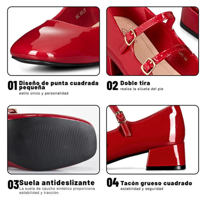 Zapatos Mary Jane Mujer Weide MXYL011