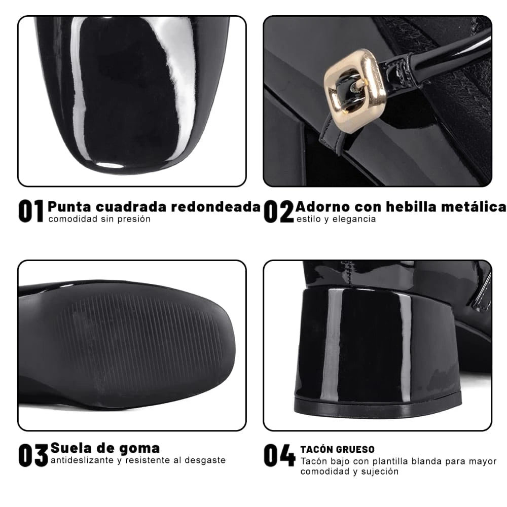 Zapatos Mary Jane Mujer Weide MXYL025