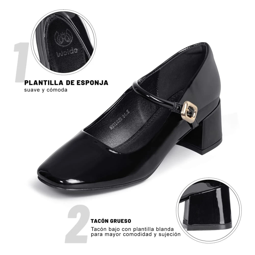 Zapatos Mary Jane Mujer Weide MXYL025
