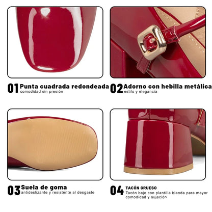 Zapatos Mary Jane Mujer Weide MXYL025