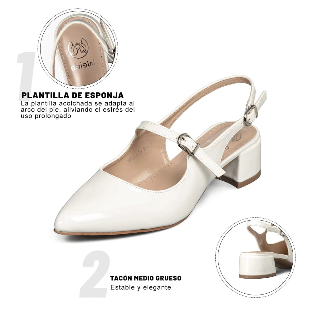 Zapatos Taco Mujer Weide MXYL029