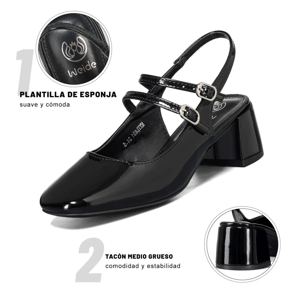 Zapatos Taco Mujer Weide MXYL031