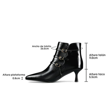Botin Taco Mujer Weide MXYL052
