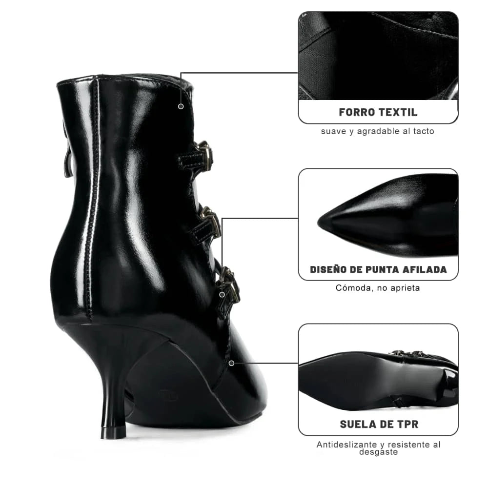 Botin Taco Mujer Weide MXYL052