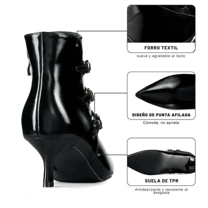 Botin Taco Mujer Weide MXYL052