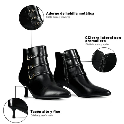 Botin Taco Mujer Weide MXYL052