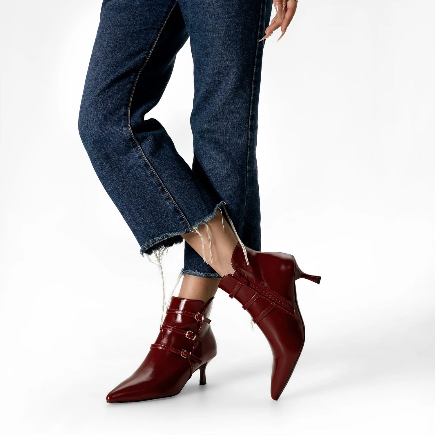 Botin Taco Mujer Weide MXYL052