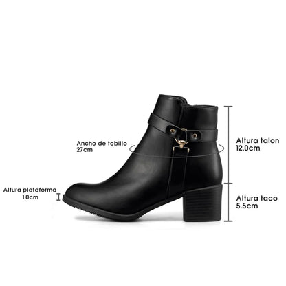 Botin Taco Mujer Weide MXYOU519