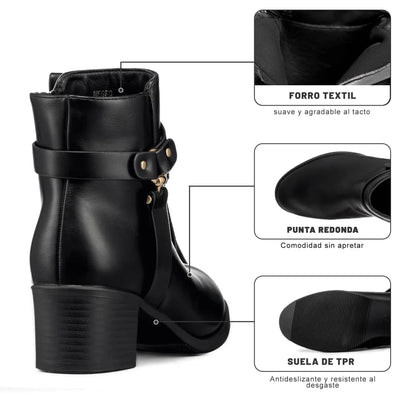 Botin Taco Mujer Weide MXYOU519