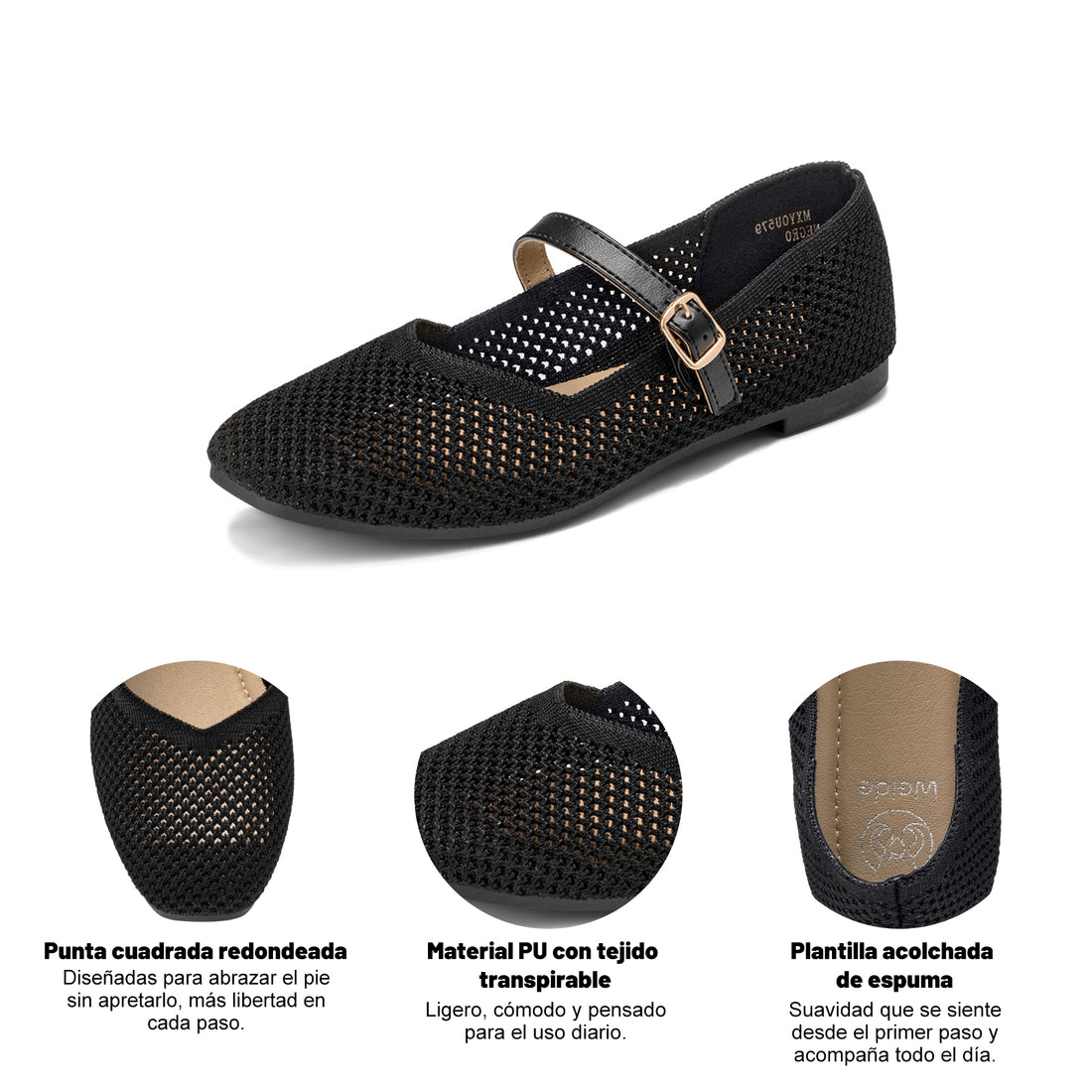 MXYOU579 Negro detalles del producto
