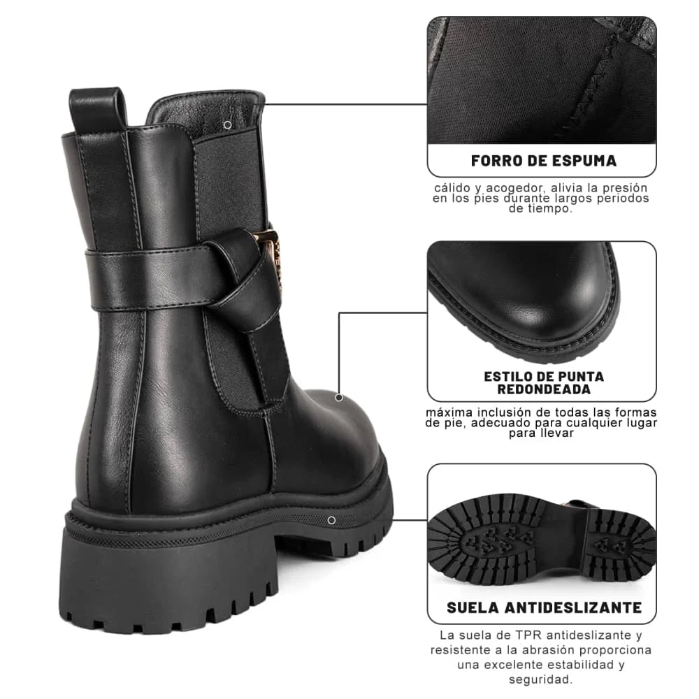 Botines Plataforma Mujer Weide MXZS032