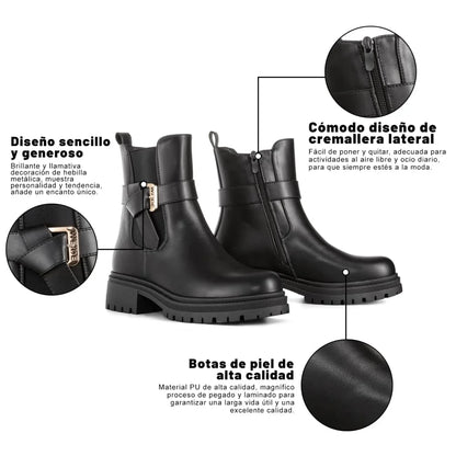 Botines Plataforma Mujer Weide MXZS032