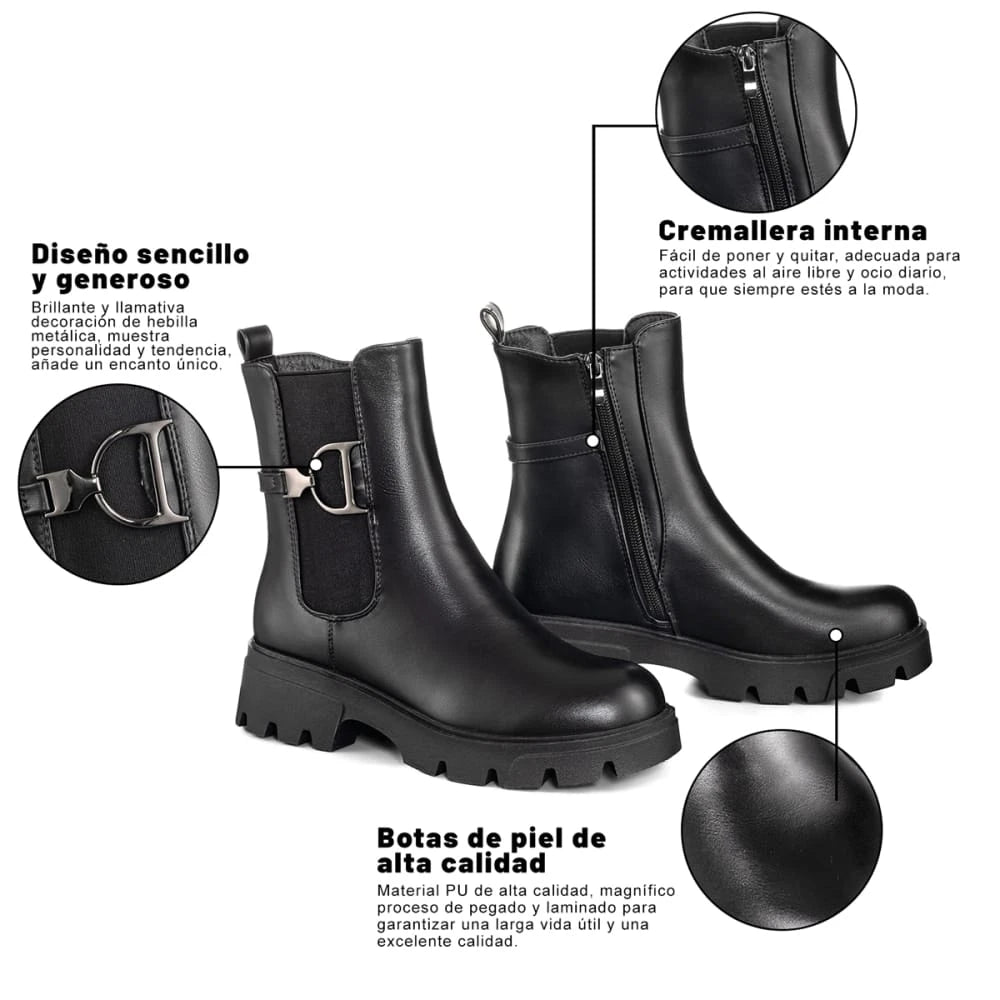 Botines Plataforma Mujer Weide MXZS036