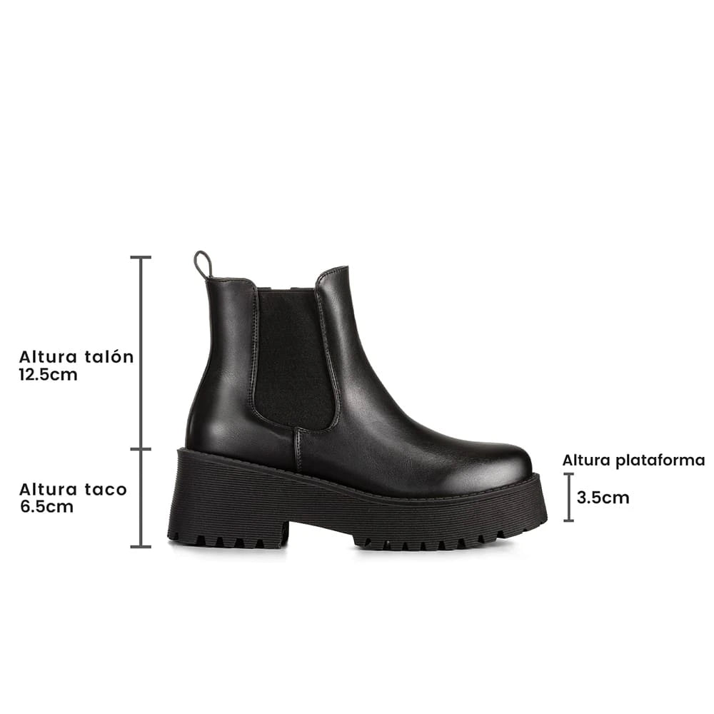 Botines Plataforma Mujer Weide MXZS038