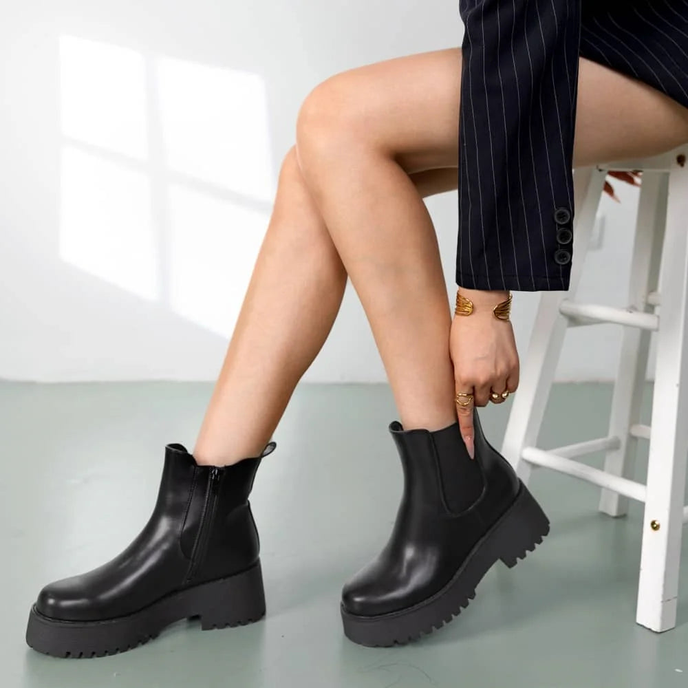 Botines Plataforma Mujer Weide MXZS038