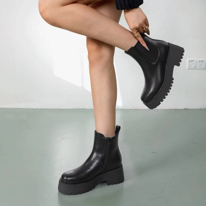 Botines Plataforma Mujer Weide MXZS038