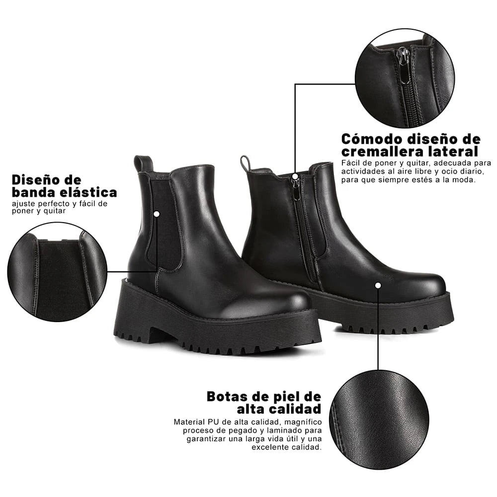 Botines Plataforma Mujer Weide MXZS038