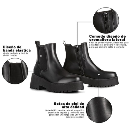 Botines Plataforma Mujer Weide MXZS038