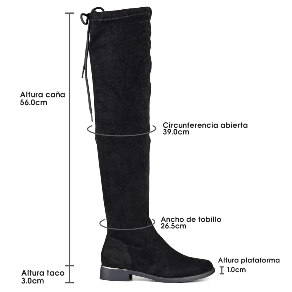 Botas Plataforma Mujer Weide MXZS053