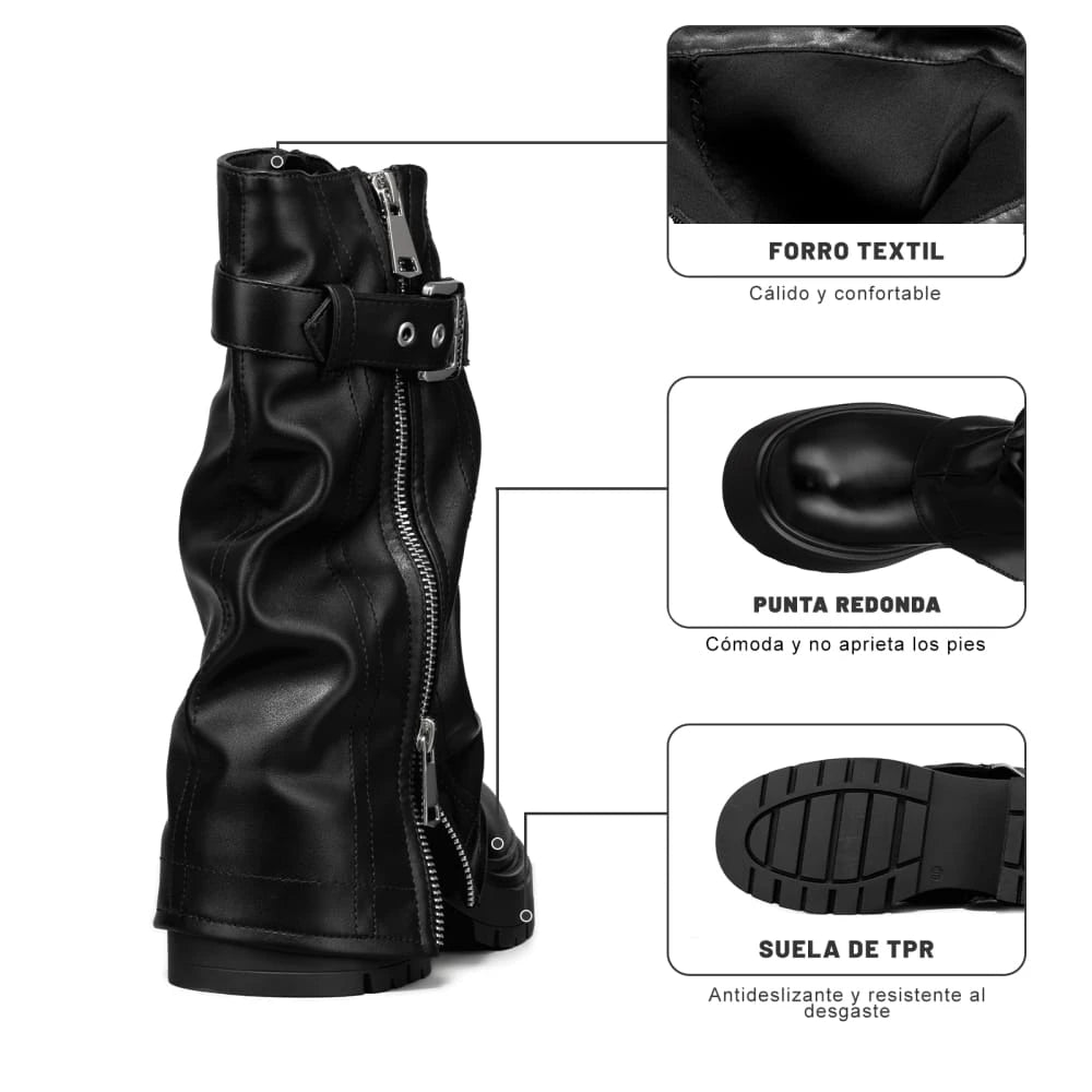 Botas Plataforma Mujer Weide MXZS060