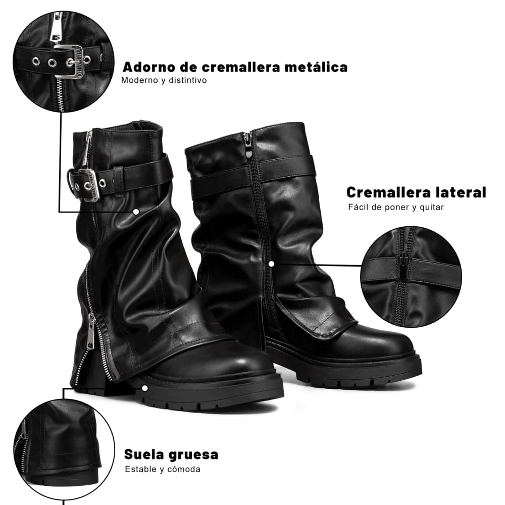 Botas Plataforma Mujer Weide MXZS060
