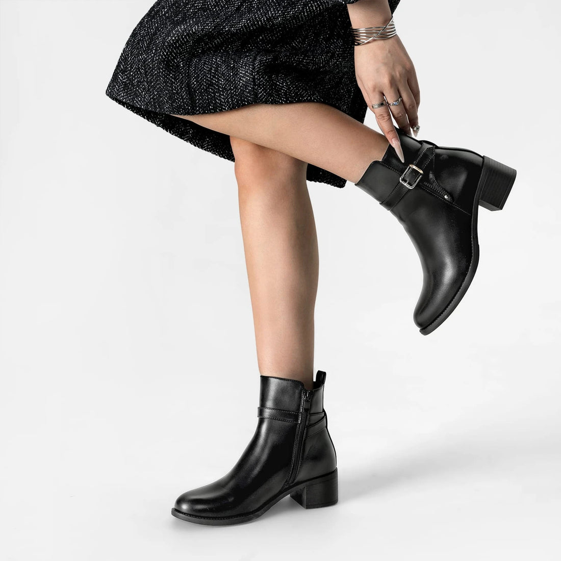 Botin Taco Mujer Weide MXZS061