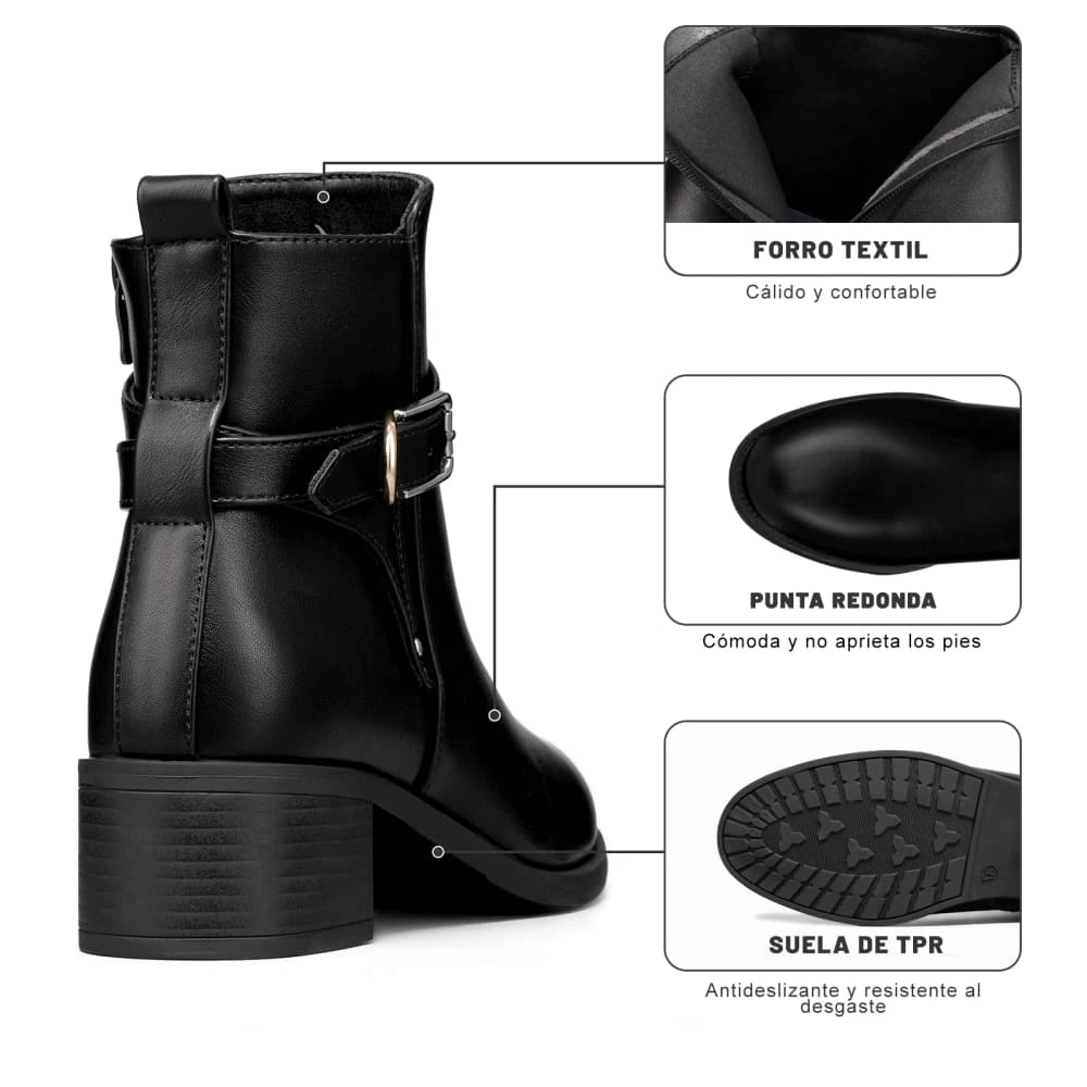 Botin Taco Mujer Weide MXZS061