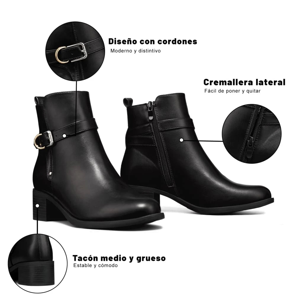 Botin Taco Mujer Weide MXZS061
