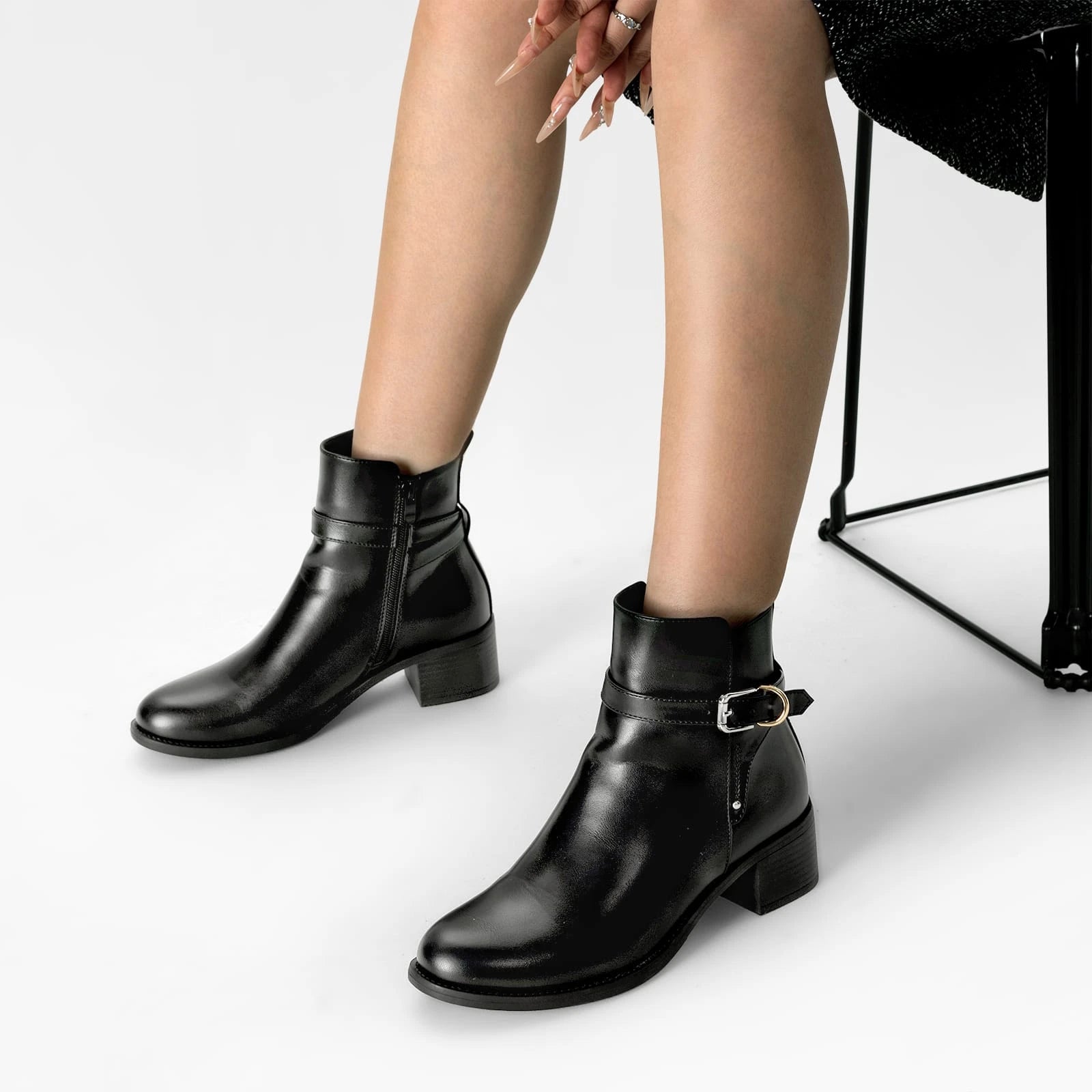Botin Taco Mujer Weide MXZS061
