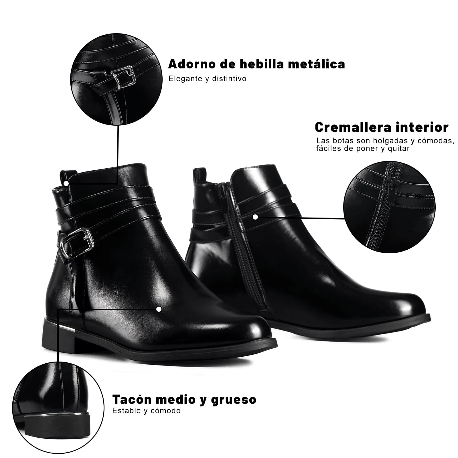 Botines Plataforma Mujer Weide MXZS063