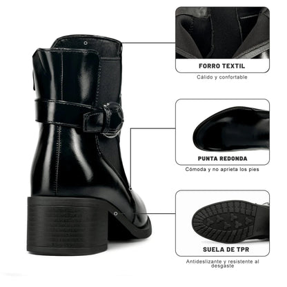 Botin Taco Mujer Weide MXZS065