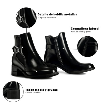 Botin Taco Mujer Weide MXZS065